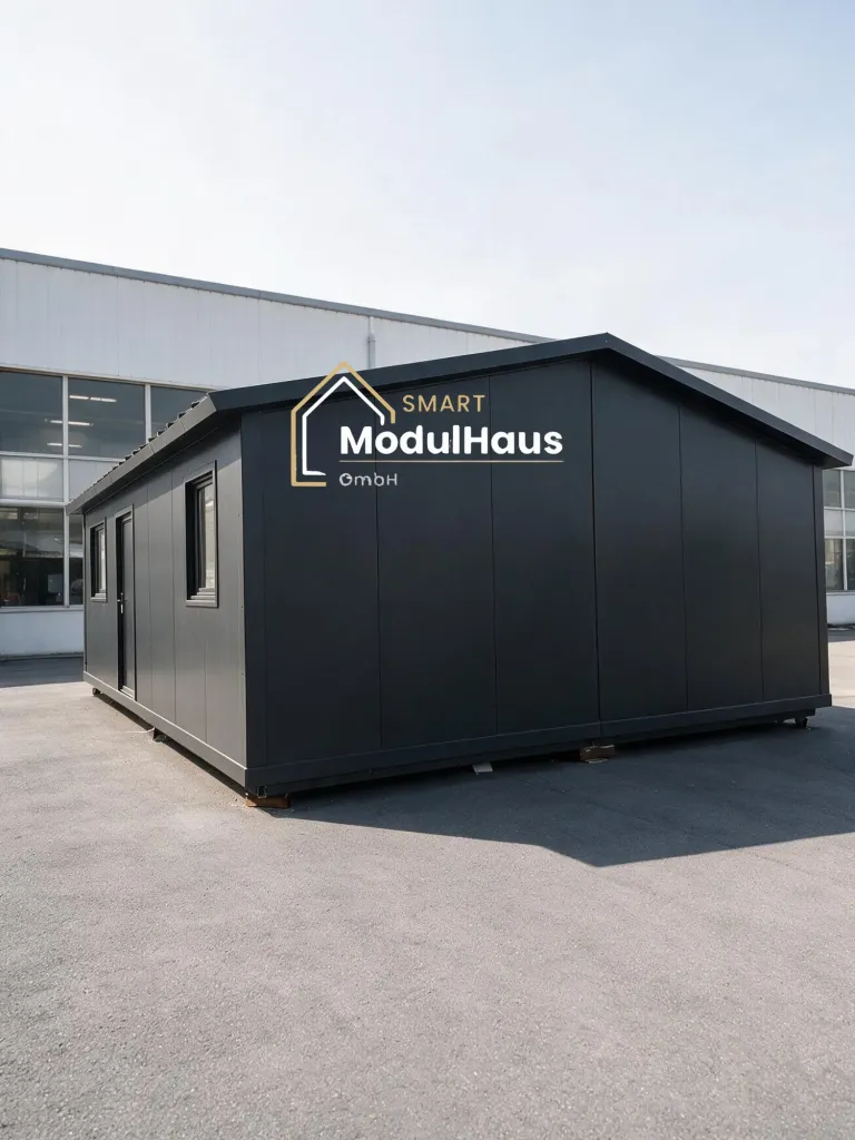 Modulhaus in Ulm, Deutschland